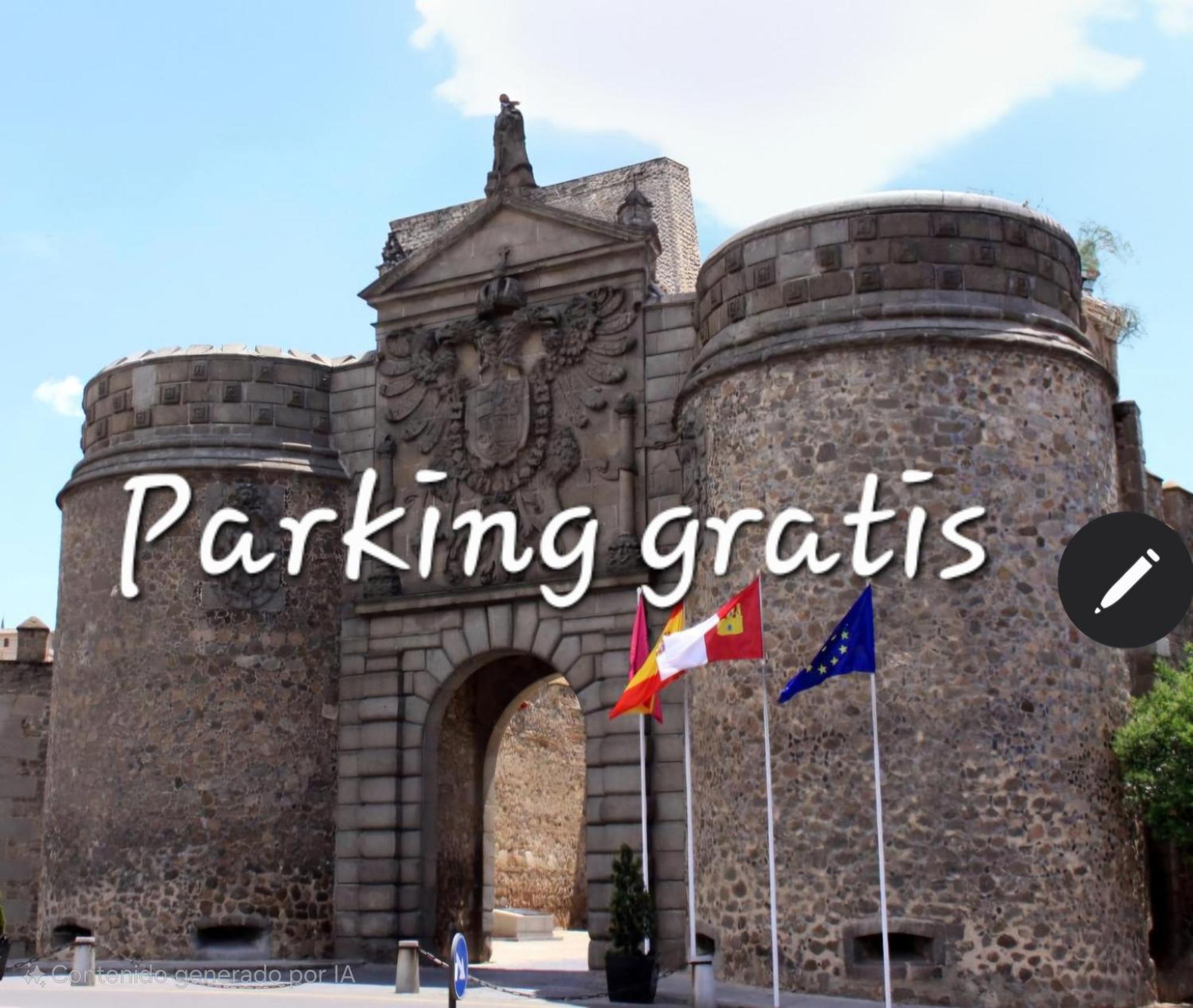 Puerta De Bisagra-Parking Gratis- Con 2 Habitaciones Толедо Экстерьер фото